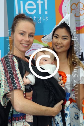 Amsterdam, 22 September 2016
Feest van Lifestyle van LIEF.
Lottie Hellingman met haar jongste telg