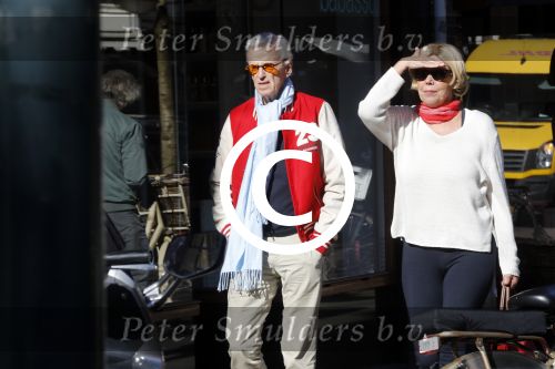 Amsterdam 5 oktober 2016
Manfred de Graaf met zijn vrouw in Amsterdam zuid.