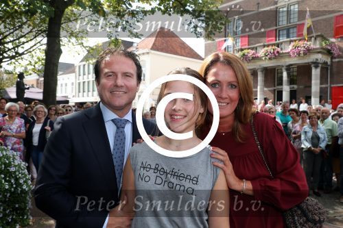 Weert, 18 September 2016
Trouwen Pieter v d Hoogenband met Marie Jose Crooijmans.
Marc Scheepers met vrouw en dochter