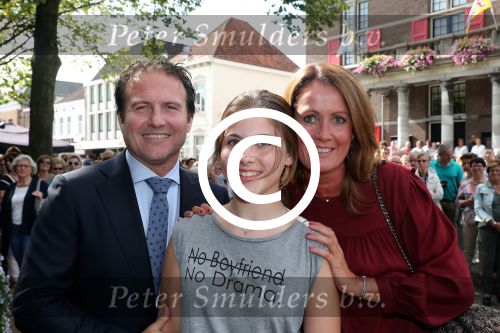 Weert, 18 September 2016
Trouwen Pieter v d Hoogenband met Marie Jose Crooijmans.
Marc Scheepers met vrouw en dochter