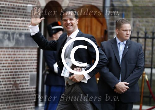 Den Haag 20 september 2016
Prinsjesdag 2016 op het binnenhof en op paleis noordeinde met 
Mark Rutte