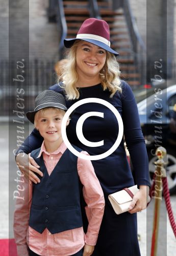 Den Haag 20 september 2016
Prinsjesdag 2016 op het binnenhof en op paleis noordeinde met 
Melanie Schulz en zoontje