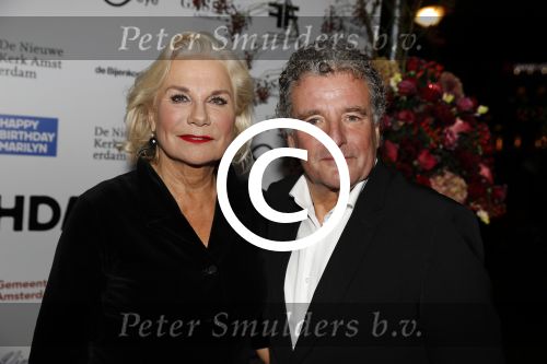 Amsterdam 29 september 2016
Opening Marilyn Monroe expositie in de nieuwe kerk. Edwin de Vries met Monique v d Ven