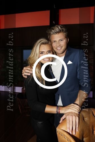 Amsterdam 2 oktober 2016
Patricia Paay en haar vriend  Robbert Hinfelaar bij de opnames van het sbs 6 programma Show XL gepresenteerd door Fred v Leer en Lucille Werner. Tim Douwsma en Nicolette v Dam zitten er ook.