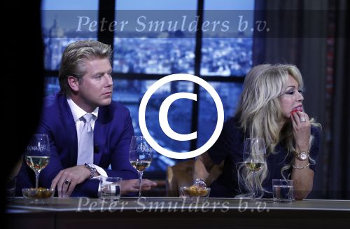 Amsterdam 2 oktober 2016
Patricia Paay en haar vriend  Robbert Hinfelaar bij de opnames van het sbs 6 programma Show XL gepresenteerd door Fred v Leer en Lucille Werner. Tim Douwsma en Nicolette v Dam zitten er ook.