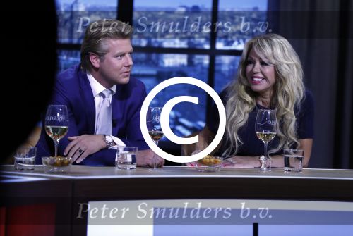 Amsterdam 2 oktober 2016
Patricia Paay en haar vriend  Robbert Hinfelaar bij de opnames van het sbs 6 programma Show XL gepresenteerd door Fred v Leer en Lucille Werner. Tim Douwsma en Nicolette v Dam zitten er ook.