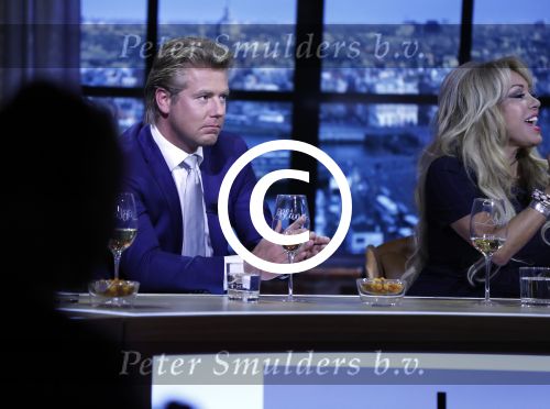 Amsterdam 2 oktober 2016
Patricia Paay en haar vriend  Robbert Hinfelaar bij de opnames van het sbs 6 programma Show XL gepresenteerd door Fred v Leer en Lucille Werner. Tim Douwsma en Nicolette v Dam zitten er ook.