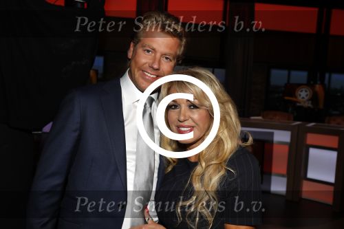 Amsterdam 2 oktober 2016
Patricia Paay en haar vriend  Robbert Hinfelaar bij de opnames van het sbs 6 programma Show XL gepresenteerd door Fred v Leer en Lucille Werner. Tim Douwsma en Nicolette v Dam zitten er ook.