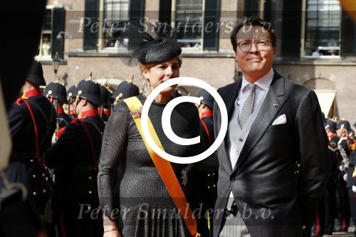 Den Haag 20 september 2016
Prinsjesdag 2016 op het binnenhof en op paleis noordeinde met Prins Constantijn en Prinses Laurentien.