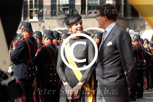 Den Haag 20 september 2016
Prinsjesdag 2016 op het binnenhof en op paleis noordeinde met Prins Constantijn en Prinses Laurentien.