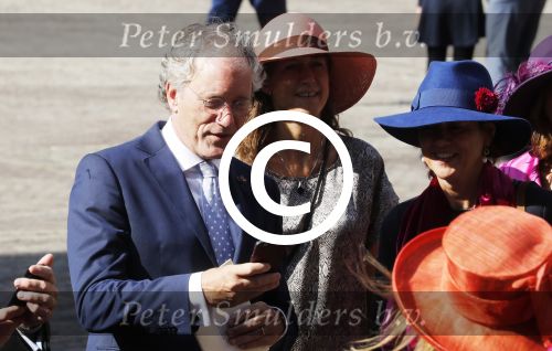 Den Haag 20 september 2016
Prinsjesdag 2016 op het binnenhof en op paleis noordeinde met Koning Willem Alexander Koningin Maxima prins Constantijn en Prinses Laurentien.