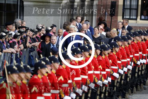 Den Haag 20 september 2016
Prinsjesdag 2016 op het binnenhof en op paleis noordeinde met Koning Willem Alexander Koningin Maxima prins Constantijn en Prinses Laurentien.