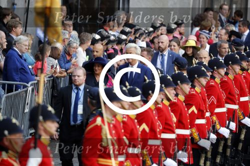 Den Haag 20 september 2016
Prinsjesdag 2016 op het binnenhof en op paleis noordeinde met Koning Willem Alexander Koningin Maxima prins Constantijn en Prinses Laurentien.