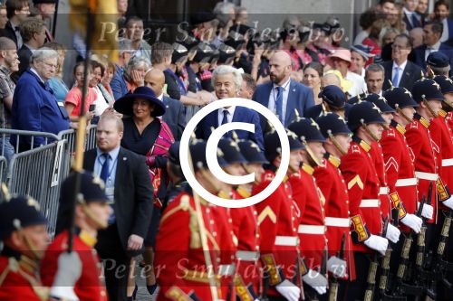 Den Haag 20 september 2016
Prinsjesdag 2016 op het binnenhof en op paleis noordeinde met Koning Willem Alexander Koningin Maxima prins Constantijn en Prinses Laurentien.