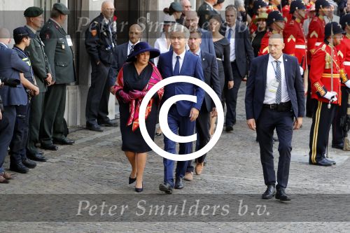 Den Haag 20 september 2016
Prinsjesdag 2016 op het binnenhof en op paleis noordeinde
Geert Wilders met echtgenote