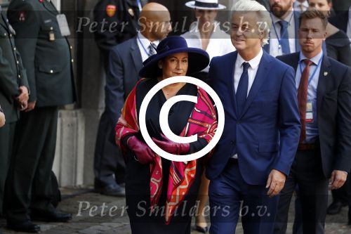 Den Haag 20 september 2016
Prinsjesdag 2016 op het binnenhof en op paleis noordeinde
Geert Wilders met echtgenote