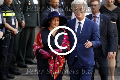 Den Haag 20 september 2016
Prinsjesdag 2016 op het binnenhof en op paleis noordeinde
Geert Wilders met echtgenote