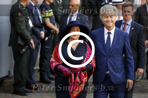 Den Haag 20 september 2016
Prinsjesdag 2016 op het binnenhof en op paleis noordeinde
Geert Wilders met echtgenote
