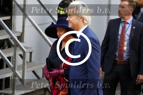 Den Haag 20 september 2016
Prinsjesdag 2016 op het binnenhof en op paleis noordeinde
Geert Wilders met echtgenote