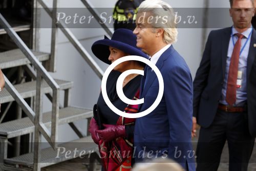 Den Haag 20 september 2016
Prinsjesdag 2016 op het binnenhof en op paleis noordeinde
Geert Wilders met echtgenote