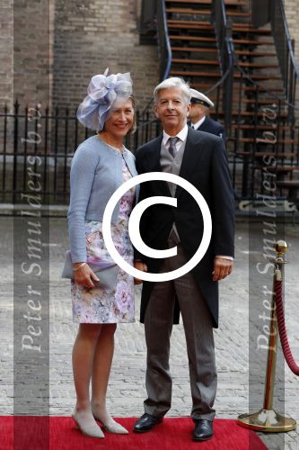 Den Haag 20 september 2016
Prinsjesdag 2016 op het binnenhof en op paleis noordeinde met 
Ronald Plasterk met zijn vrouw Els Plasterk