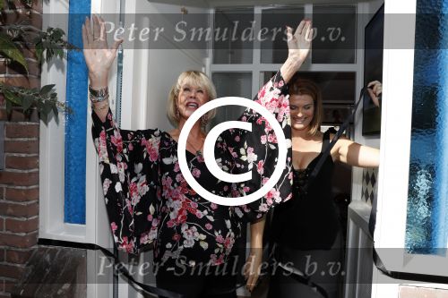 Amsterdam 10 septmber 2016
Opening winkel en modeshow Sheila de Vries. Sheila met Anouk v Nes