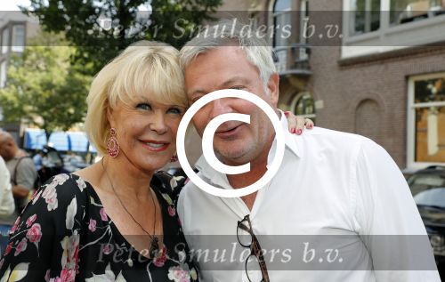 Amsterdam 10 septmber 2016
Opening winkel en modeshow Sheila de Vries. Sheila met Titus Kramer
