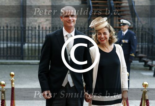 Den Haag 20 september 2016
Prinsjesdag 2016 op het binnenhof en op paleis noordeinde met 
Stef Blok en partner