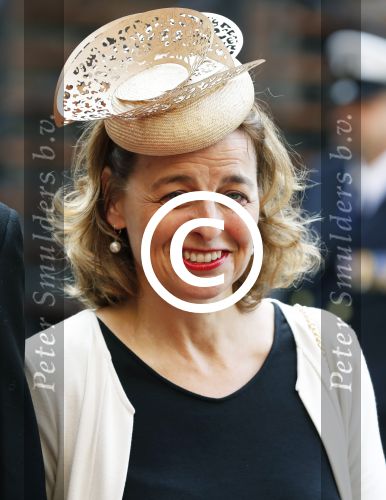 Den Haag 20 september 2016
Prinsjesdag 2016 op het binnenhof en op paleis noordeinde met 
Stef Blok en partner