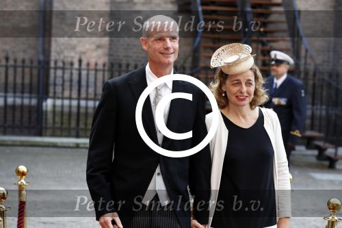 Den Haag 20 september 2016
Prinsjesdag 2016 op het binnenhof en op paleis noordeinde met 
Stef Blok en partner