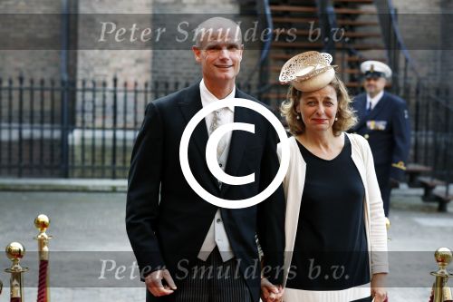 Den Haag 20 september 2016
Prinsjesdag 2016 op het binnenhof en op paleis noordeinde met 
Stef Blok en partner
