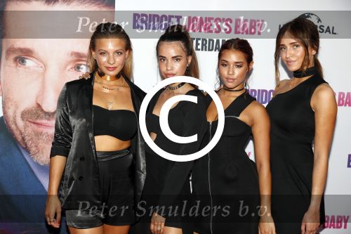 Amsterdam 13 september 2016
Premiere Bridget Jones baby in Tuschinski. damesgroep TP4You, Noor Mens, ZoÃ« Tauran, Sterre Tapilatu en Amber Delil