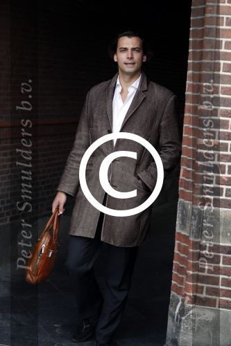 Den Haag 6 oktober 2016
Thiery Baudet rondom en op het binnenhof en bij torentje.