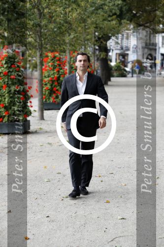 Den Haag 6 oktober 2016
Thiery Baudet rondom en op het binnenhof en bij torentje.