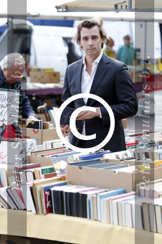 Den Haag 6 oktober 2016
Thiery Baudet rondom en op het binnenhof en bij torentje.