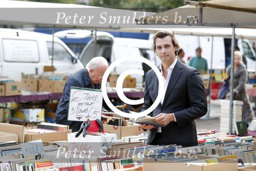 Den Haag 6 oktober 2016
Thiery Baudet rondom en op het binnenhof en bij torentje.