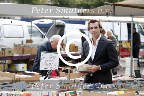 Den Haag 6 oktober 2016
Thiery Baudet rondom en op het binnenhof en bij torentje.