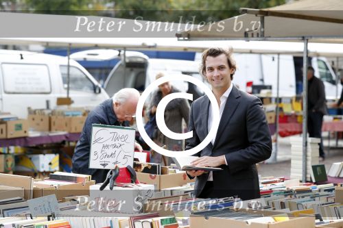 Den Haag 6 oktober 2016
Thiery Baudet rondom en op het binnenhof en bij torentje.