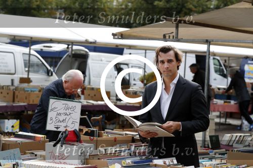Den Haag 6 oktober 2016
Thiery Baudet rondom en op het binnenhof en bij torentje.