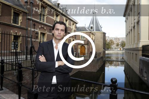 Den Haag 6 oktober 2016
Thiery Baudet rondom en op het binnenhof en bij torentje.