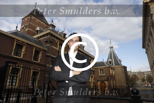 Den Haag 6 oktober 2016
Thiery Baudet rondom en op het binnenhof en bij torentje.