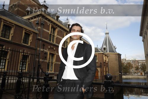 Den Haag 6 oktober 2016
Thiery Baudet rondom en op het binnenhof en bij torentje.