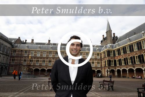 Den Haag 6 oktober 2016
Thiery Baudet rondom en op het binnenhof en bij torentje.