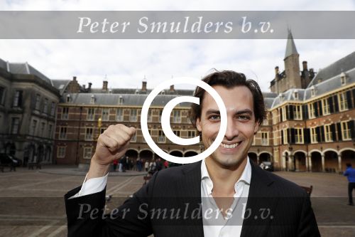 Den Haag 6 oktober 2016
Thiery Baudet rondom en op het binnenhof en bij torentje.