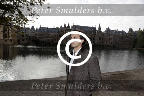 Den Haag 6 oktober 2016
Thiery Baudet rondom en op het binnenhof en bij torentje.