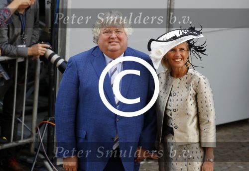 Den Haag 20 september 2016
Prinsjesdag 2016 op het binnenhof en op paleis noordeinde met 
Ton Elias en partner