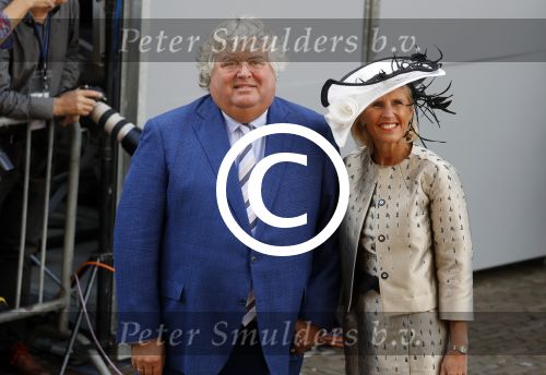 Den Haag 20 september 2016
Prinsjesdag 2016 op het binnenhof en op paleis noordeinde met 
Ton Elias en partner