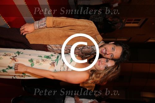 Breda, 25 September 2016 Chasse Theater premiere Hair
William Spaaij met nieuwe vriendin Desi