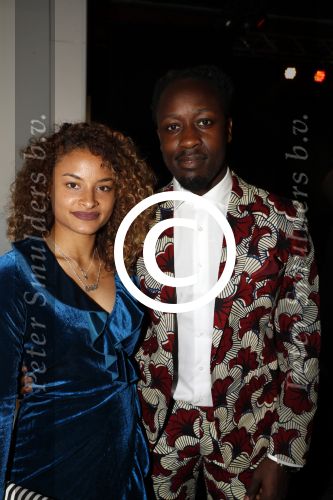 Amsterdam 30 september 2017
Orange Babies gala in de RAI. Akwasi en partner