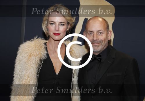 Utrecht 29 september 2017
Uitreiking gouden kalveren in de schouwburg van Utrecht. Alain de Levita met ...